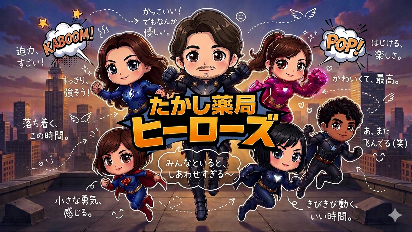 たかし薬局ヒーローズ